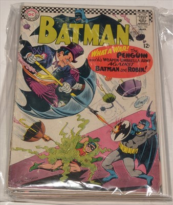 Lot 101 - Batman No's. 190, 191, 192, 193, 194, 195, 196 and 199.