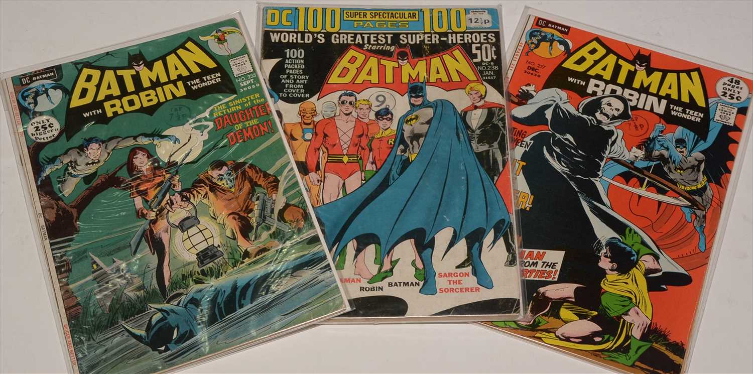 Lot 103 - Batman No's. 235, 237 and 238.