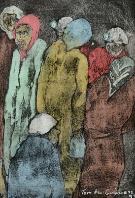 Lot 628 - Thomas "Tom" McGuinness - watercolour.
