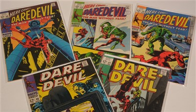 Lot 1218 - Daredevil No's. 45-50 inclusive