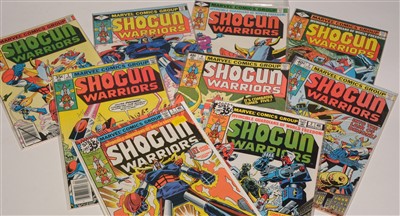 Lot 1200 - Shogun Warriors No's. 1-9 inclusive