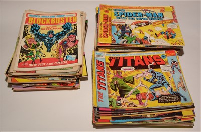Lot 1164 - Marvel Comics - British issues