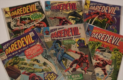 Lot 42 - Daredevil No's 25, 26, 28, 30, 31 and 32.