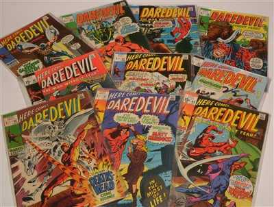 Lot 1187 - Daredevil No's. 56, 57, 59, 60, 61, 62, 63, 64, 65 and 66