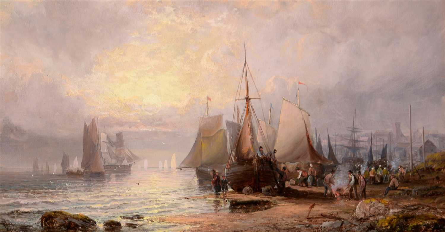 Lot 819 - William Thornley - oil.