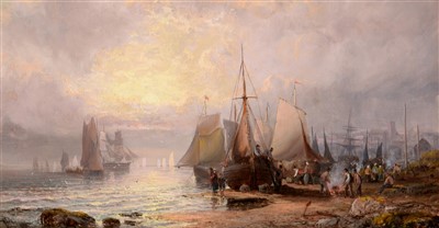 Lot 819 - William Thornley - oil.