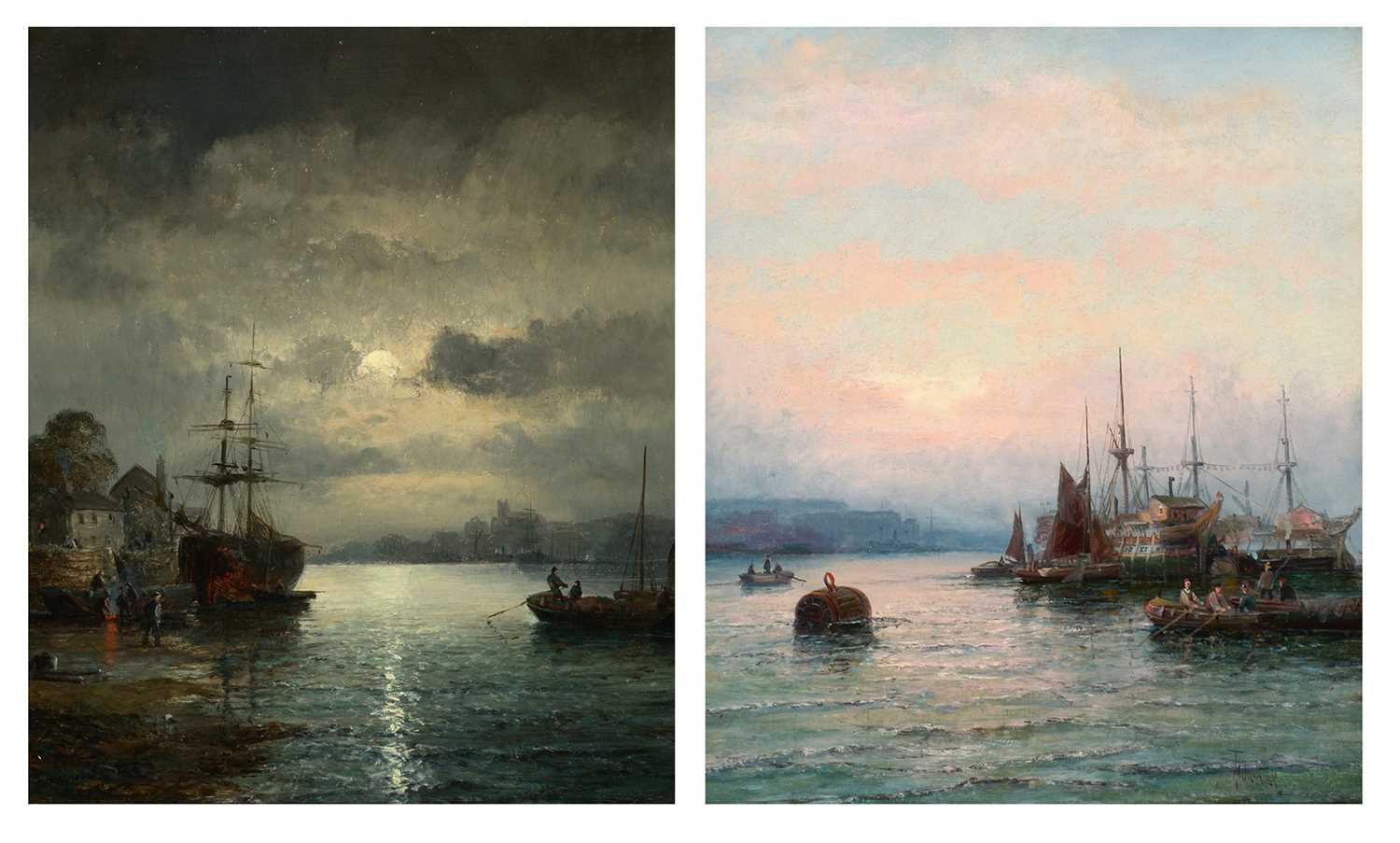 Lot 821 - William Thornley - oil.