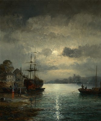 Lot 821 - William Thornley - oil.