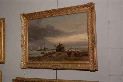 Lot 849 - Clarkson Stanfield, RA - oil.