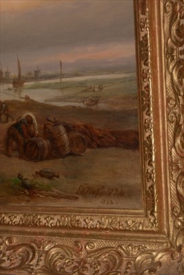 Lot 849 - Clarkson Stanfield, RA - oil.
