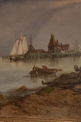 Lot 849 - Clarkson Stanfield, RA - oil.