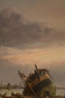 Lot 849 - Clarkson Stanfield, RA - oil.