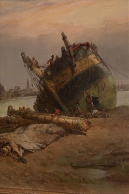 Lot 849 - Clarkson Stanfield, RA - oil.