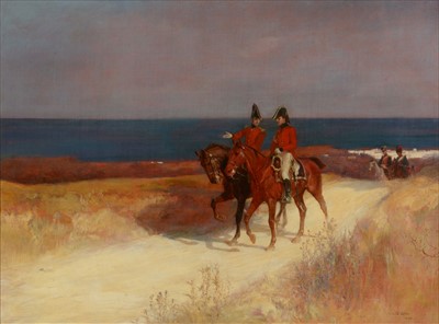 Lot 786 - Andrew Carrick Gow, RA - oil.