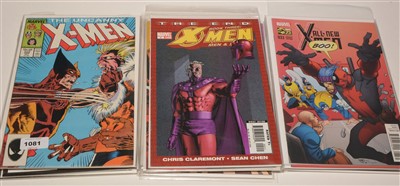 Lot 1081 - Uncanny X-Men and sundry modernX-Men titles