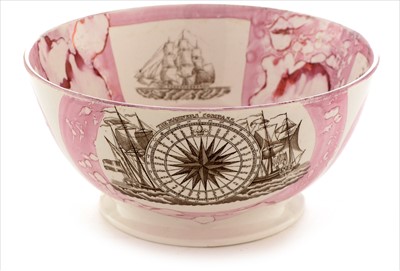 Lot 587 - Sunderland Lustre Bowl
