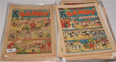 Lot 954 - A large quantity of Dandy Comics