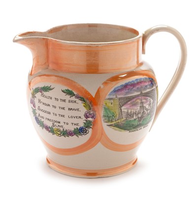 Lot 586 - Sunderland Jug