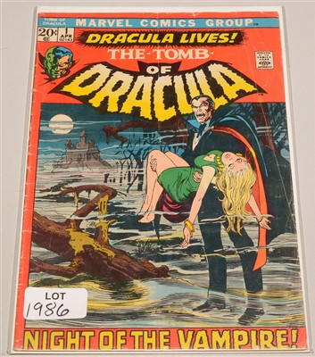 Lot 1986 - The Tomb of Dracula No. 1