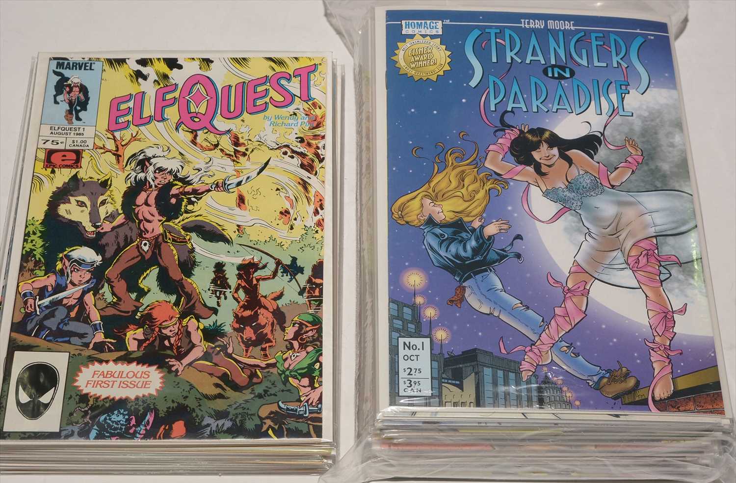 Lot 27 - Strangers In Paradise Vol. 2 No's. 1, 2 and 3 and sundry issues.