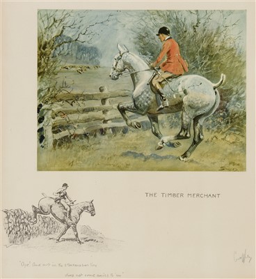 Lot 640 - "Snaffles" Charles Johnson Payne - colour photolithograph.
