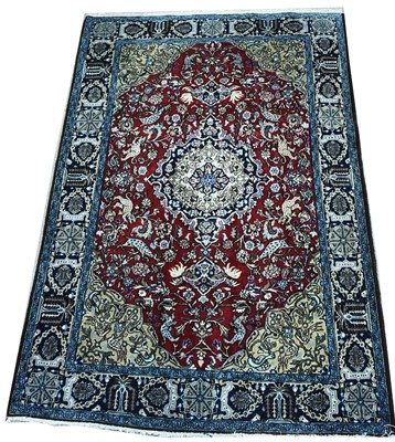 Lot 846 - Qum carpet