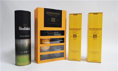 Lot 414 - Four whiskies
