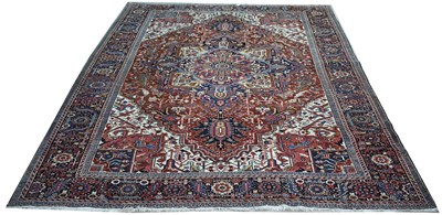 Lot 887 - Heriz carpet
