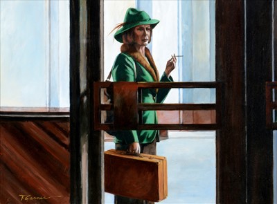 Lot 1190 - Todd Garner - oil.