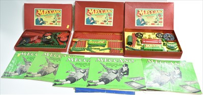 Lot 302 - Meccano accessory outfits