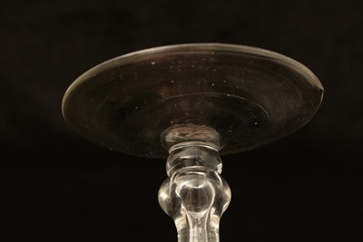 Lot 616 - Newcastle Royal Coat of Arms wine glass.