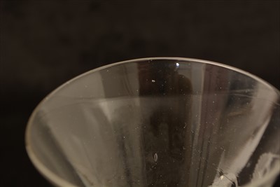 Lot 616 - Newcastle Royal Coat of Arms wine glass.