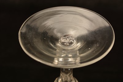 Lot 616 - Newcastle Royal Coat of Arms wine glass.