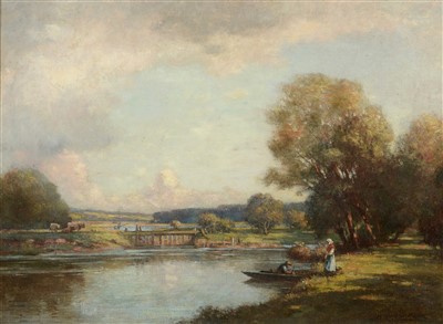 Lot 834 - William Kay Blacklock, ARCA - oil.