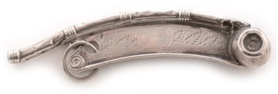 Lot 331 - Silver Bosun's whistle