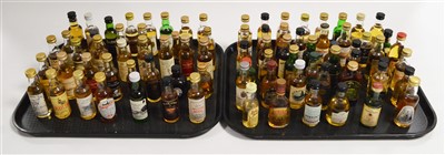 Lot 447 - Whisky miniatures