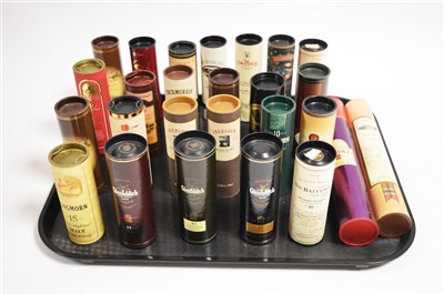Lot 449 - Boxed miniature whiskies