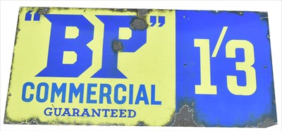 Lot 1097 - BP Commercial enamel sign