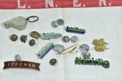 Lot 1118 - Railwayana, mostly LNER interest