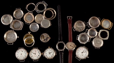 Lot 1 - Miscellaneous lady's and gent's wristwatches; etc.