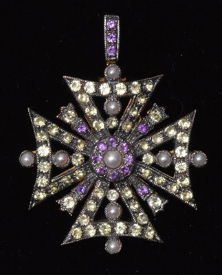 Lot 234 - Suffragette pendant