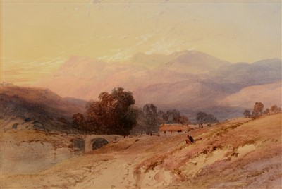 Lot 762 - Thomas Miles Richardson, jnr., RWS - watercolour.