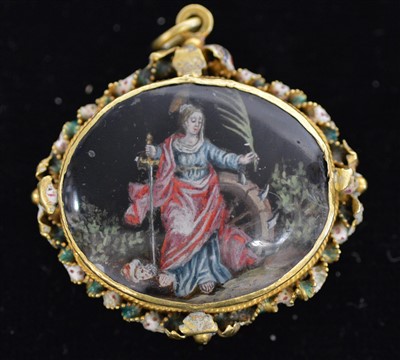 Lot 141 - Intaglio pendant