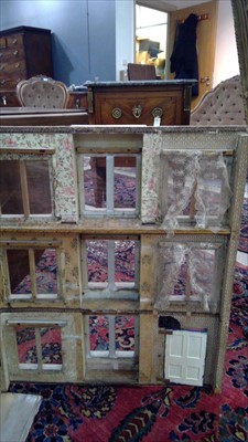 Lot 1031 - Christian Hacker, Nuremburg: a 19th Century four-storey doll's house.