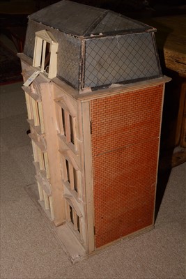 Lot 1031 - Christian Hacker, Nuremburg: a 19th Century four-storey doll's house.