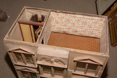 Lot 1031 - Christian Hacker, Nuremburg: a 19th Century four-storey doll's house.