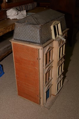 Lot 1031 - Christian Hacker, Nuremburg: a 19th Century four-storey doll's house.