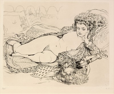 Lot 242 - Etienne Cournault (1891-1948) - etching.