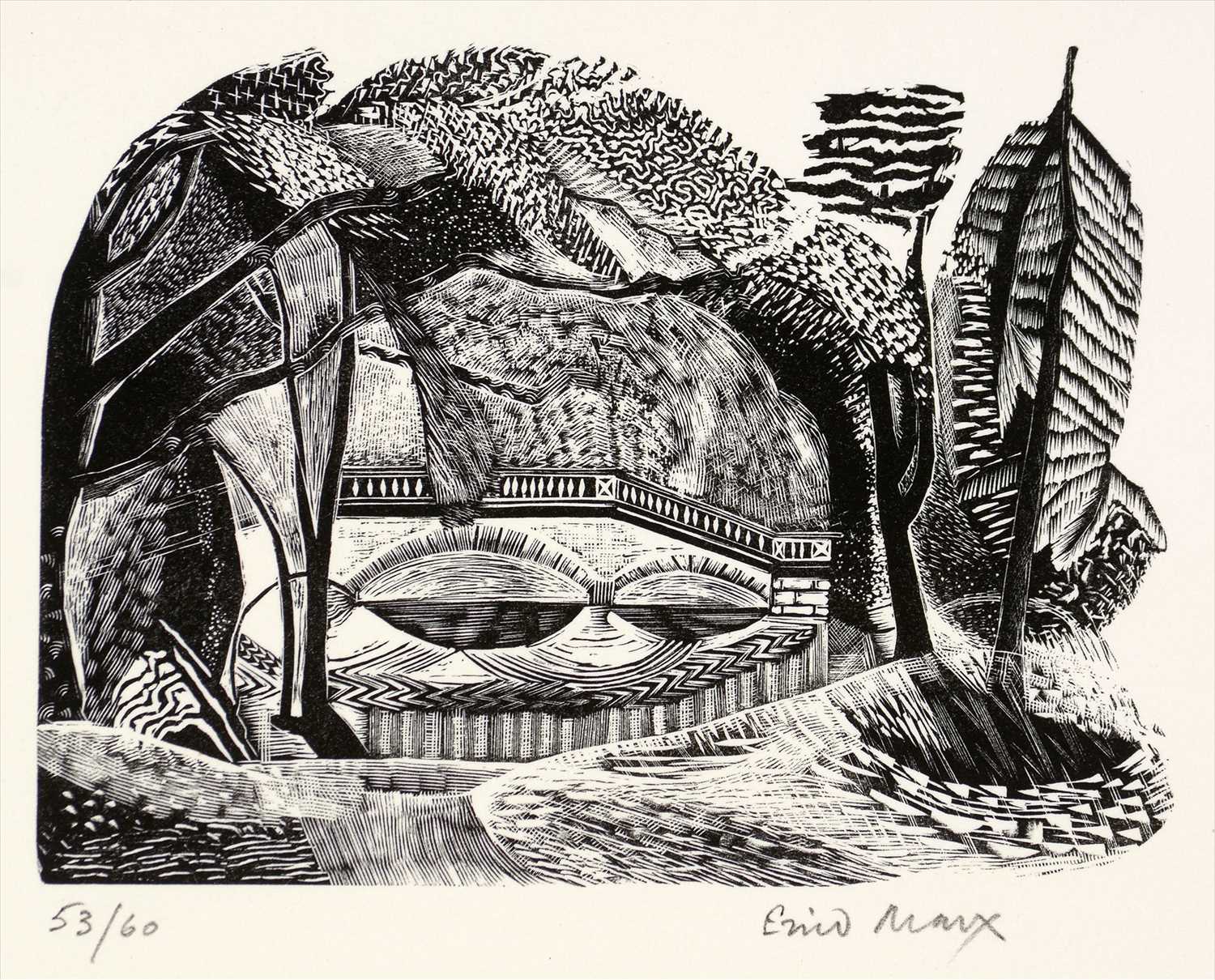 Lot 1036 - Enid Marx - woodcut.