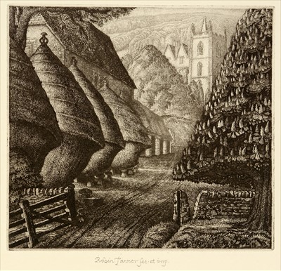 Lot 1033 - Robin Tanner - etching.
